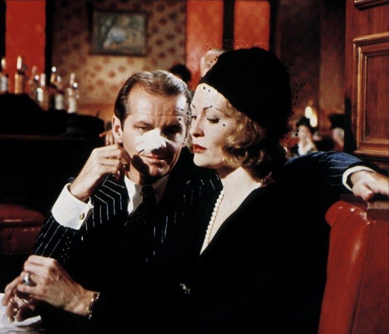 Jack Nicholson - Faye Dunaway Chinatown 1974