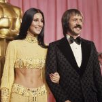 Sonny & Cher attend the 45th Annual Academy Awards at the Dorothy Chandler Pavilion in Los Angeles on March 27, 1973