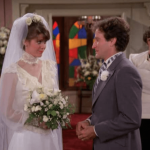 Robin Williams and Pam Dawber in Mork & Mindy (1978)