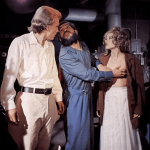Suzanne Fields, Joseph Hudgins, and Jason Williams in Flesh Gordon (1974)