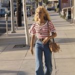 Street fashion, Summer, Los Angeles, California, 1970′s.