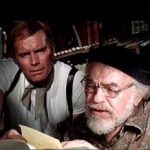 Charlton Heston and Edward G. Robinson in Soylent Green – 1973