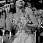Ike & Tina Turner performing at the Schaefer Music Festival at Central Park in New York City, July 1971.