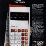 Victor MEC:2 Personal Calculator, 1973 ad