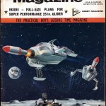 Meccano magazine cover, July 1971, promoting the new Dinky UFO Interceptor toy release