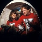 Pam Dawber and Robin Williams. Mork and Mindy.