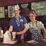 Burger Chef employees in the 1970s