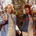 Space 1999 Dr. Helena Russell and Maya Barbara Bain Catherine Schell