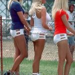 Linda Vaughn and the Hurstettes sometime in the 70’s