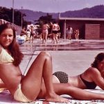 Girls at the pool in the1970’s