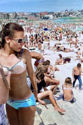 Young and old flock to Bondi Beach, 1970’s