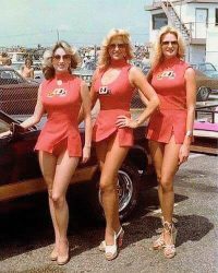 Linda Vaughn and the Hurstettes in the 70’s