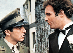 Al Pacino and James Caan in The Godfather (1972)