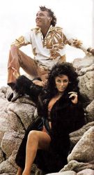 Richard Burton and Elizabeth Taylor 1970 Richard Burton and Elizabeth Taylor photographed for the June 16th 1970 issue of Look magazine.