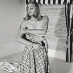 Cybill Shepherd taking off her dress in The Last Picture Show (1971)