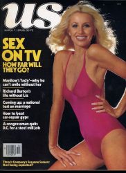 Suzanne Somers on the cover of US 1978