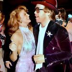 Ann-Margret with Elton John at 1975 New York Premier