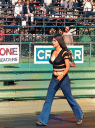 Jungle Pam Hardy on the track