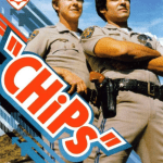 Erik Estrada and Larry Wilcox in CHiPs (1977)