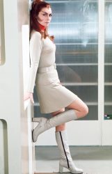 Publicity – the lovely Catherine Schell as Maya from season two.