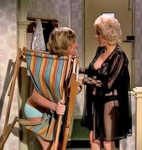 Robin Askwith and Liz Fraser (1976)