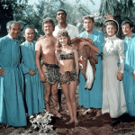 Charles Hawtrey, Bernard Bresslaw, Kenneth Connor, Frankie Howerd, Sidney James, Jacki Piper, Terry Scott, and Joan Sims in Carry on Up the Jungle (1970)