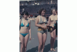 70s at the pool